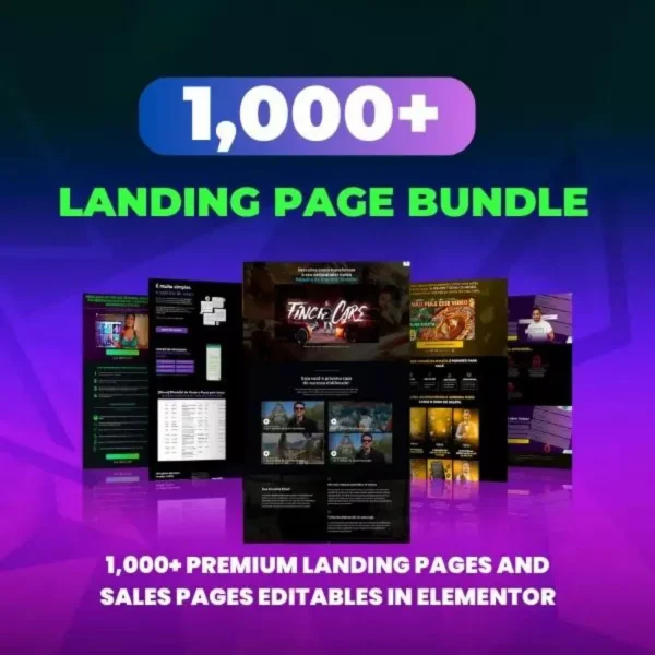 1000+ Elementor Landing pages