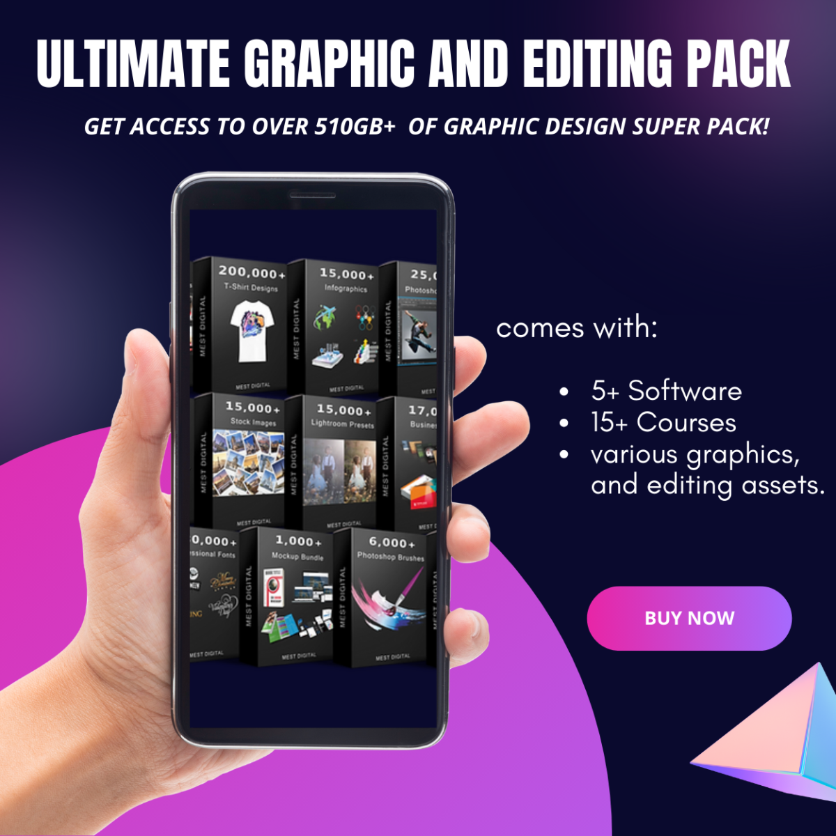 Ultimate Graphic and Editing Pack